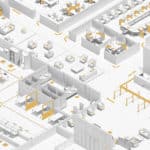 Complete Office Social Distancing measures across an office