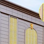 CNC cutting design on ACP boards of a building façade