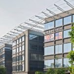 Exterior ACP sheet cladding in Opera Business Hub, Surat