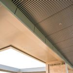 ACP sheet false ceiling design using Cortina Series in Global Square, Pune