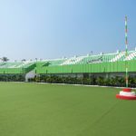 Construction of the Jajpur Hockey Stadium